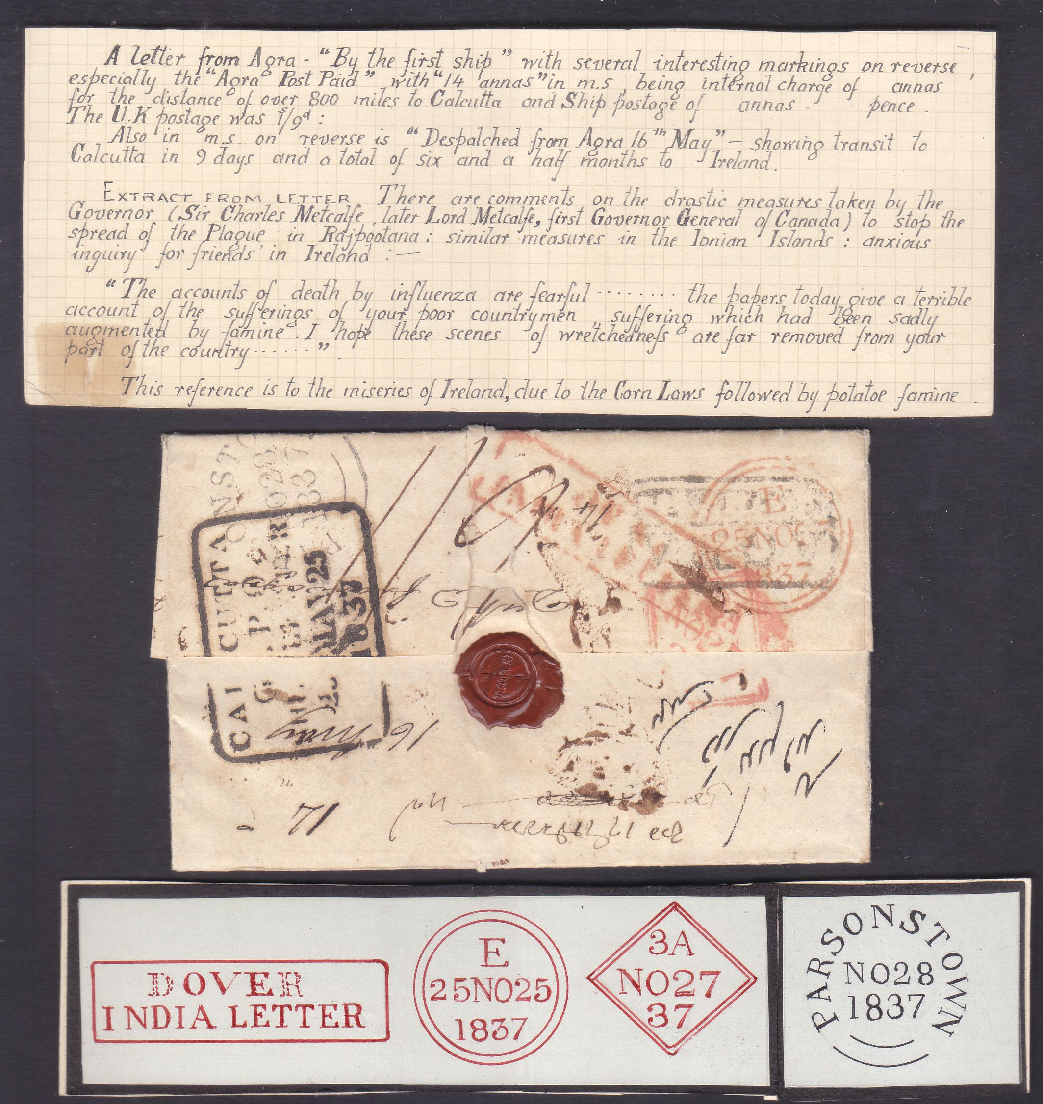 COV-3700 pre stamp cover
