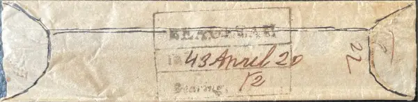 COV-3318 pre stamp cover