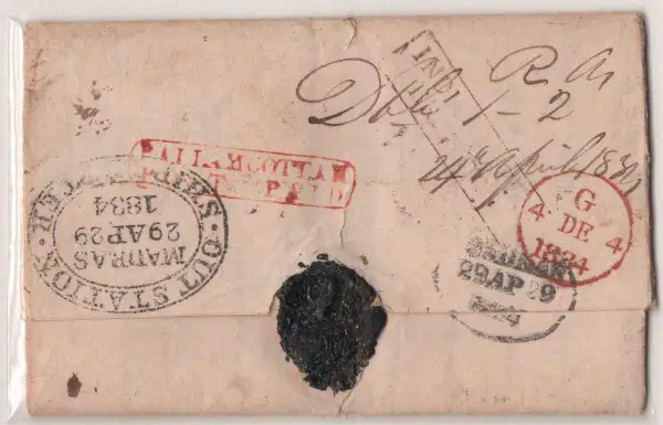 COV-2448 pre stamp cover