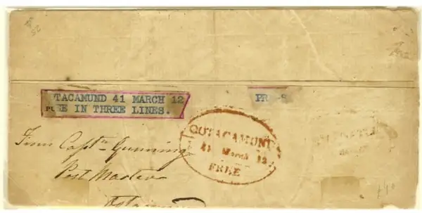 COV-816 pre stamp cover
