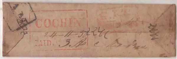 COV-2436 pre stamp cover
