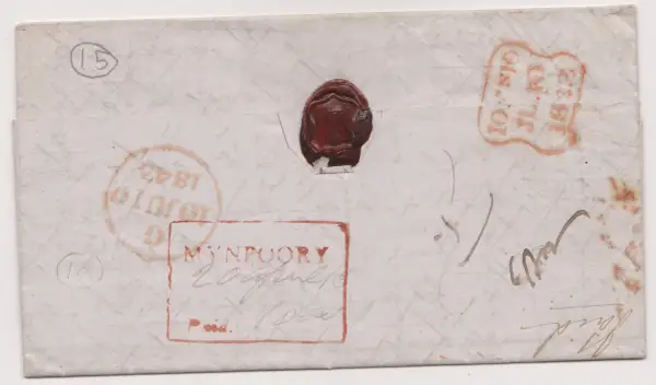 COV-2221 pre stamp cover