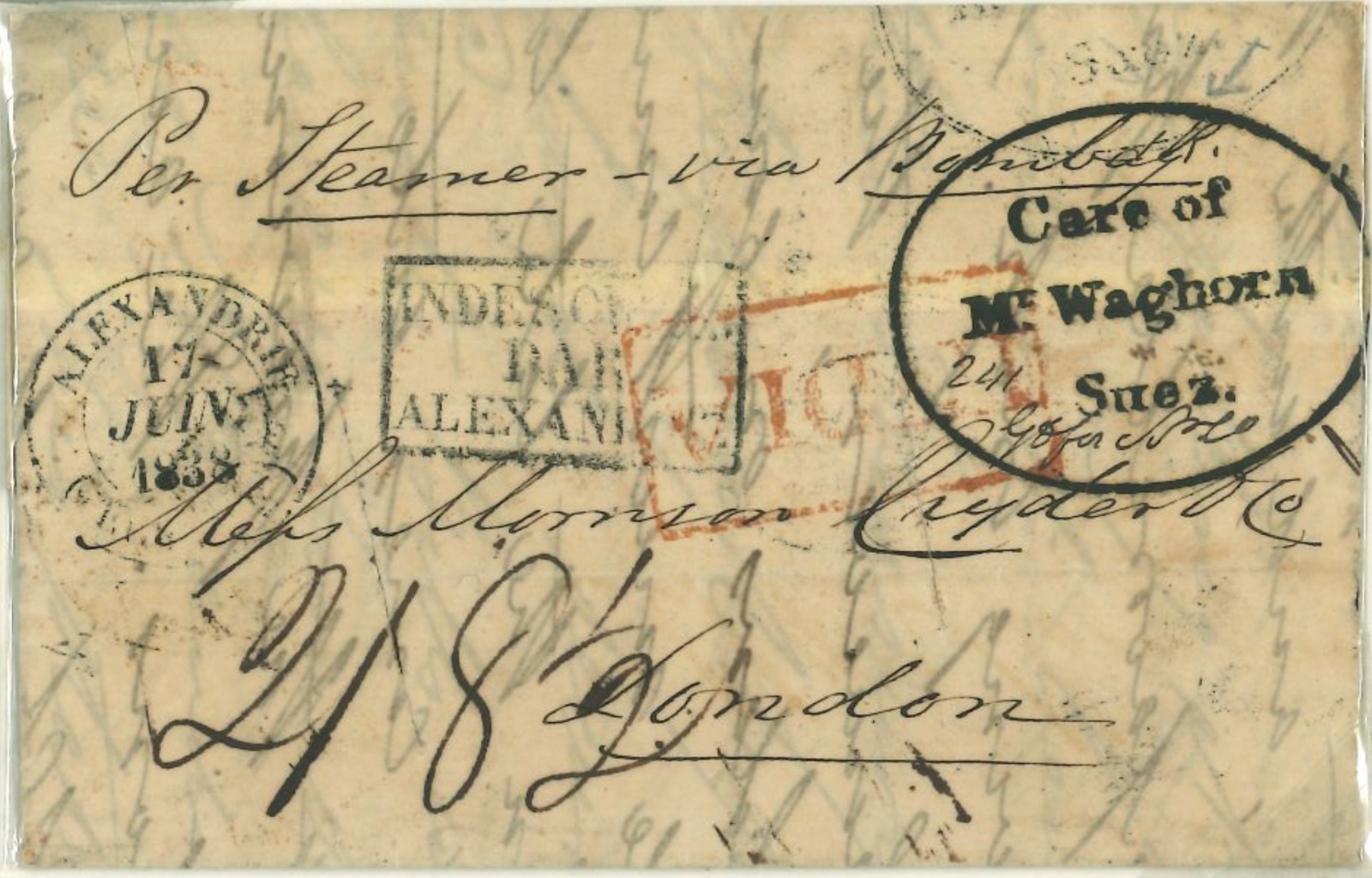 COV-2583 pre stamp cover