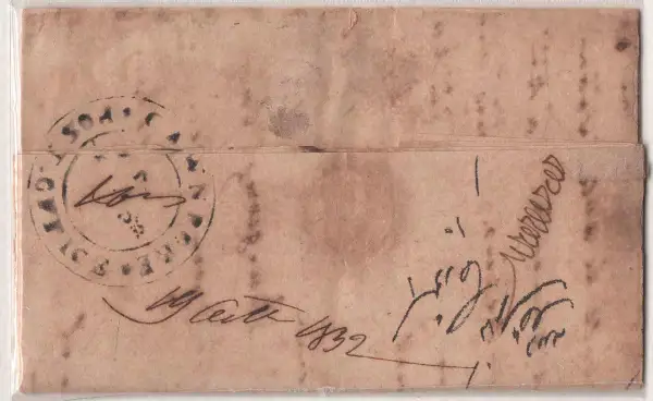 COV-2380 pre stamp cover