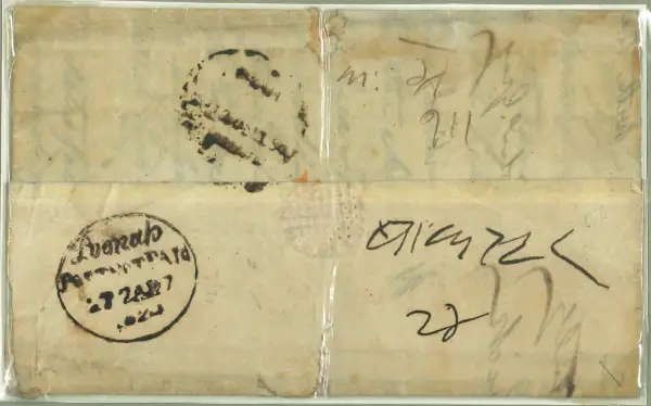 COV-2614 pre stamp cover