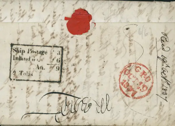 COV-2363 pre stamp cover