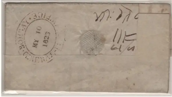 COV-848 pre stamp cover