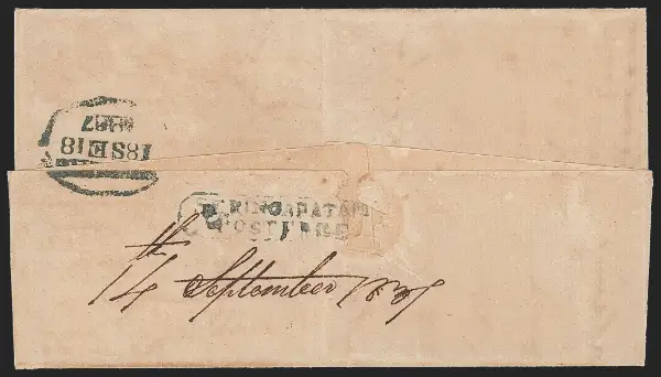 COV-502 pre stamp cover