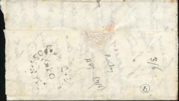 Bombay HG 12 pre-1854 cover, India Study Circle lot 2805
