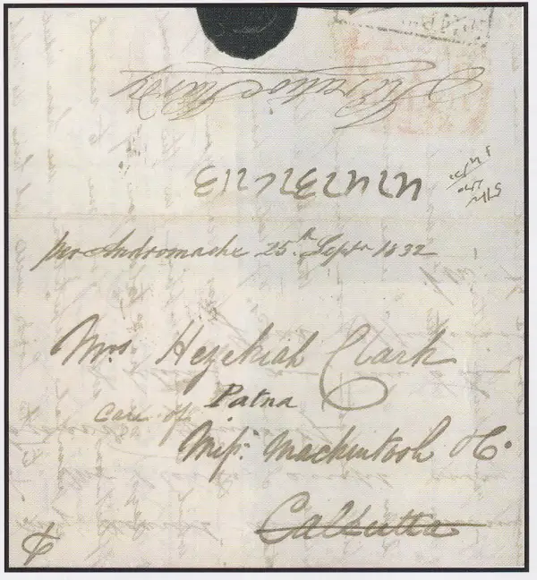 COV-1836 pre stamp cover