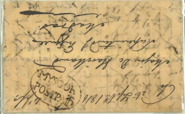 COV-2640 pre stamp cover