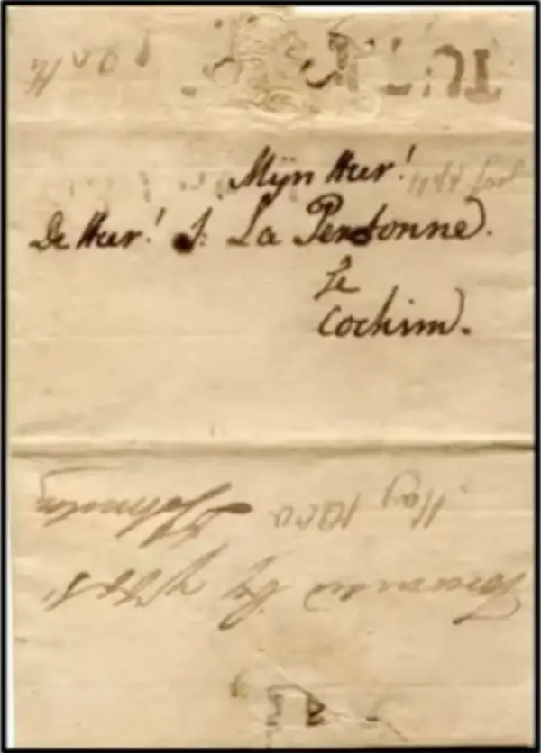 COV-2167 pre stamp cover
