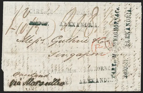 COV-1775 pre stamp cover