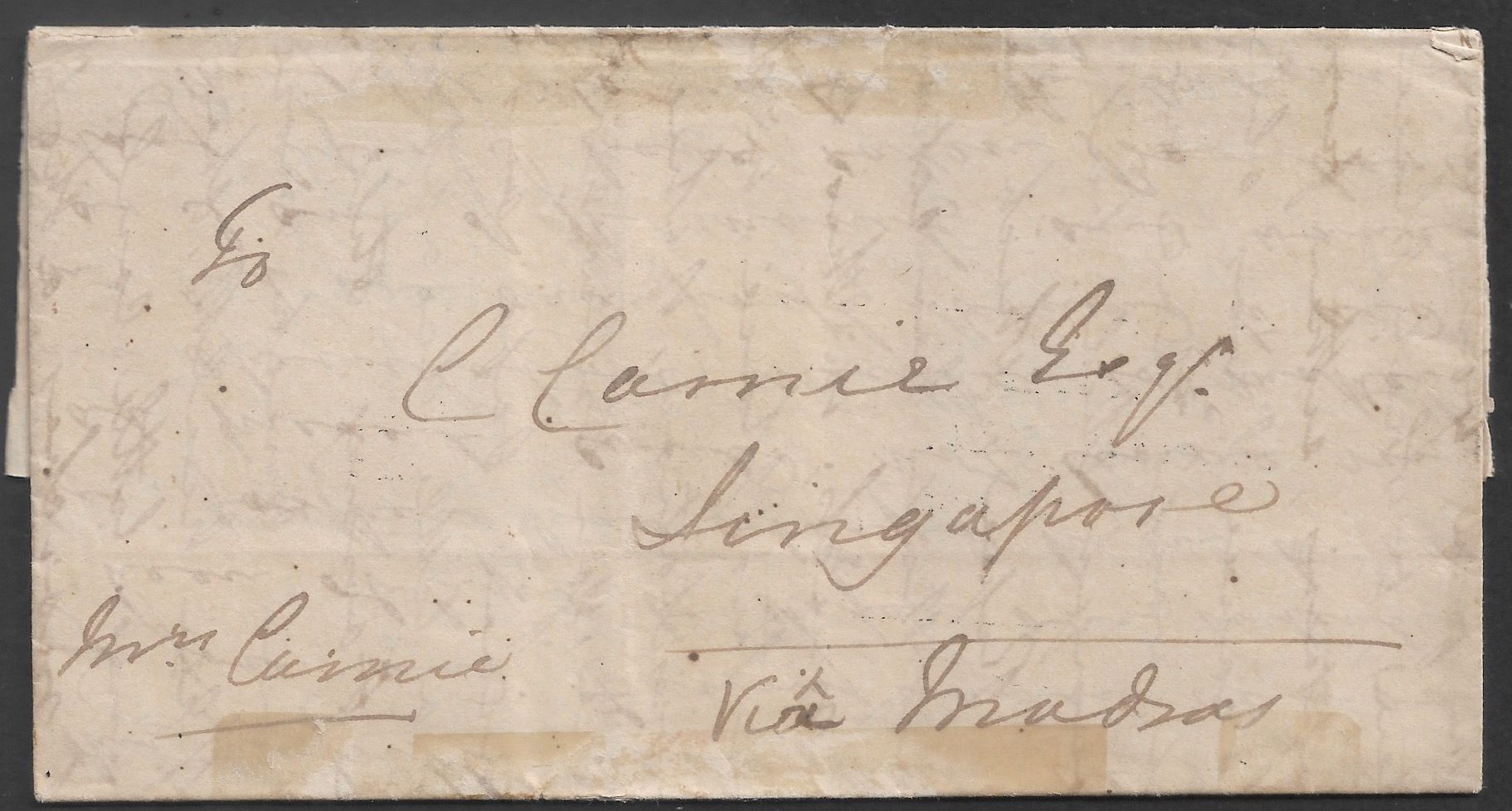 COV-3942 pre stamp cover