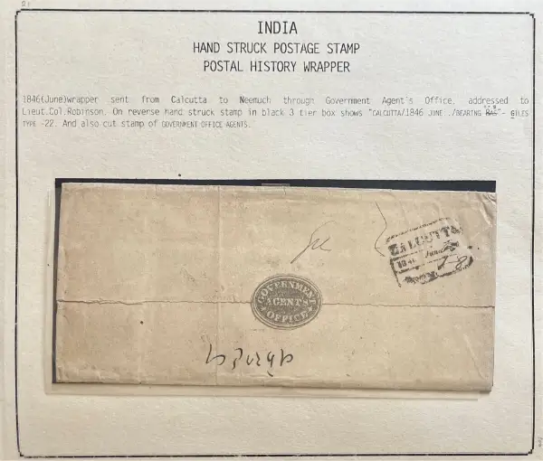 COV-3325 pre stamp cover