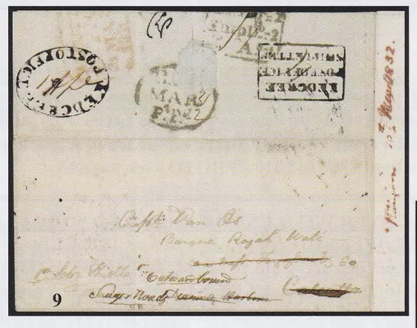 COV-1087 pre stamp cover