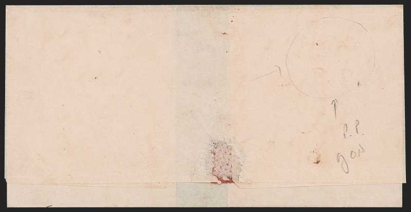 Goa FP 3 pre-1854 cover, Robert A. Siegel Auction Galleries lot 6236