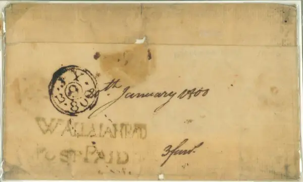 COV-2061 pre stamp cover