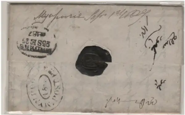 COV-855 pre stamp cover