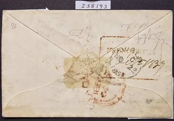 COV-3052 pre stamp cover