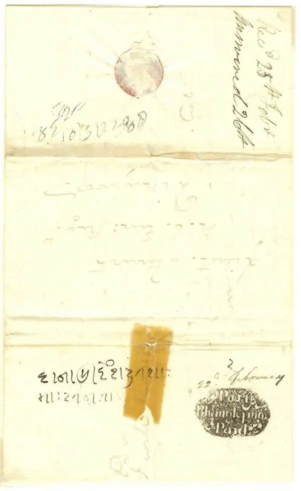 COV-737 pre stamp cover
