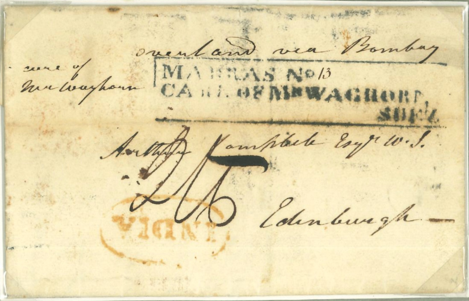 COV-2581 pre stamp cover