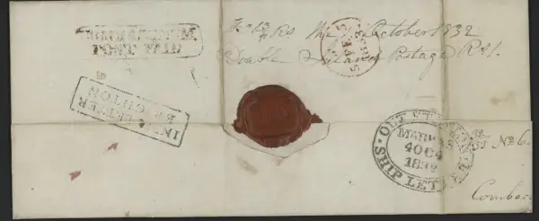 COV-2243 pre stamp cover
