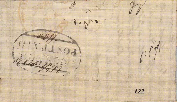 COV-1095 pre stamp cover