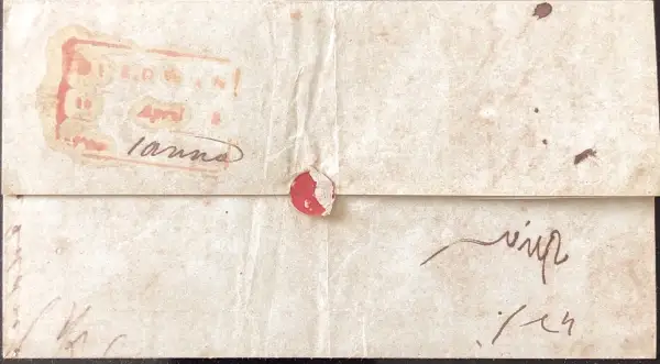 COV-3320 pre stamp cover