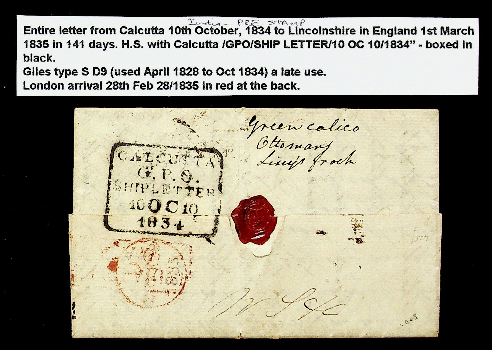 COV-3850 pre stamp cover