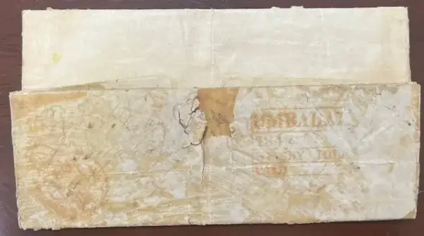 Umbalah HG 1 pre-1854 cover, Sephils lot 0114