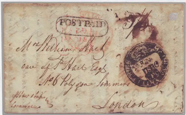 Madras SD2 pre-1854 cover