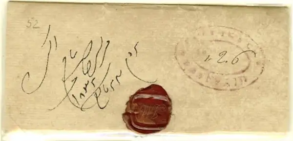 COV-866 pre stamp cover