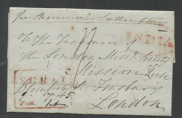COV-3300 pre stamp cover