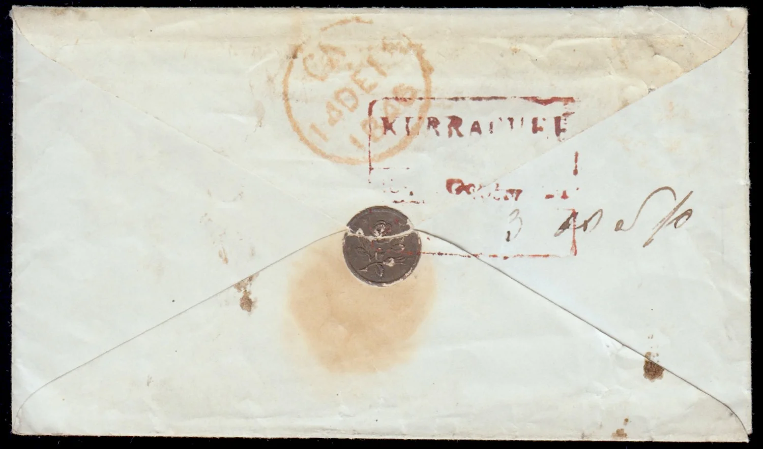COV-1550 pre stamp cover