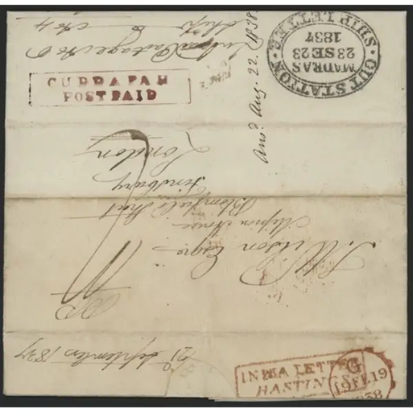 COV-2256 pre stamp cover
