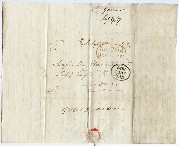 COV-2984 pre stamp cover
