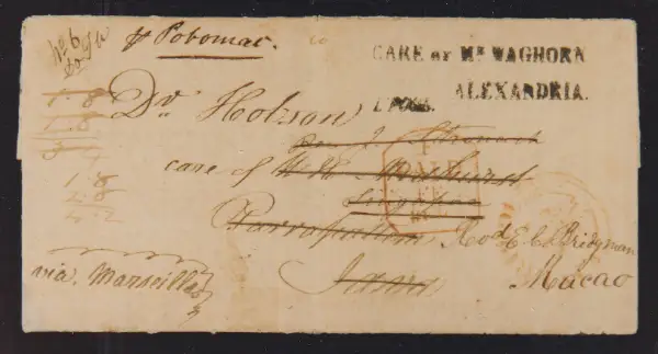 COV-1782 pre stamp cover