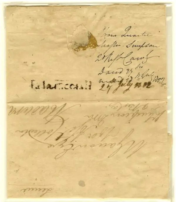 COV-820 pre stamp cover