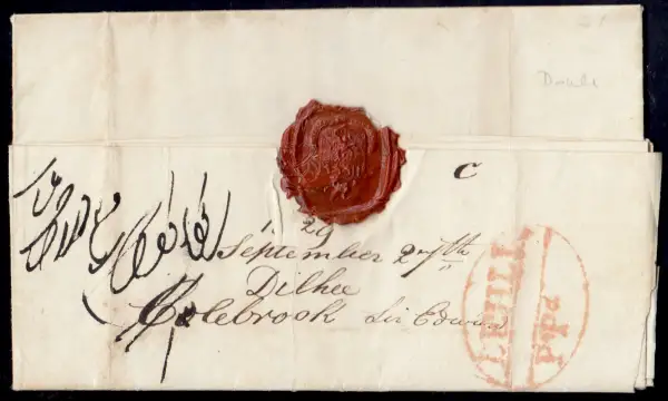 COV-1167 pre stamp cover