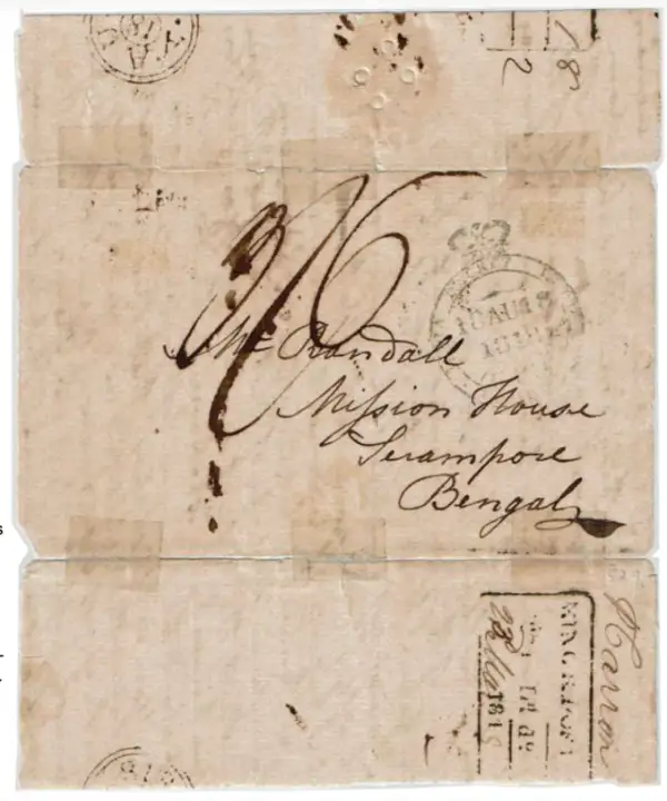 COV-3235 pre stamp cover
