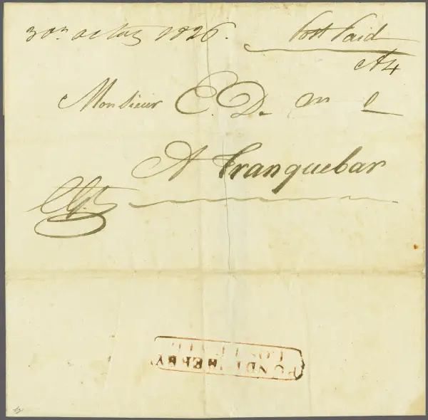 COV-600 pre stamp cover