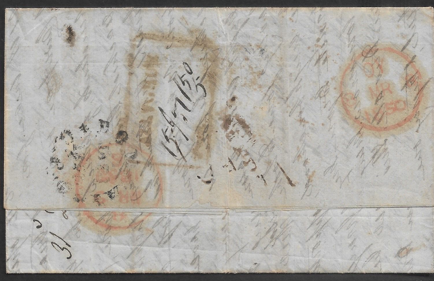 COV-3940 pre stamp cover