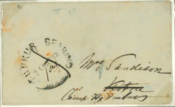 COV-2574 pre-stamp cover