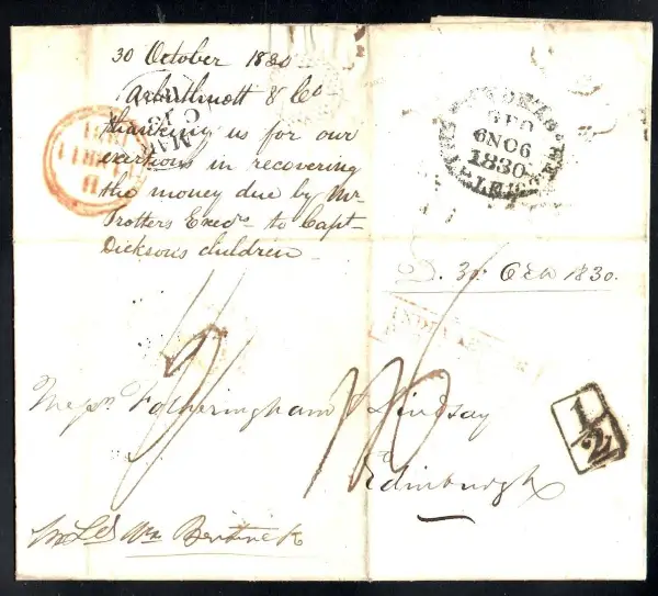 Madras SD8 pre-1854 cover