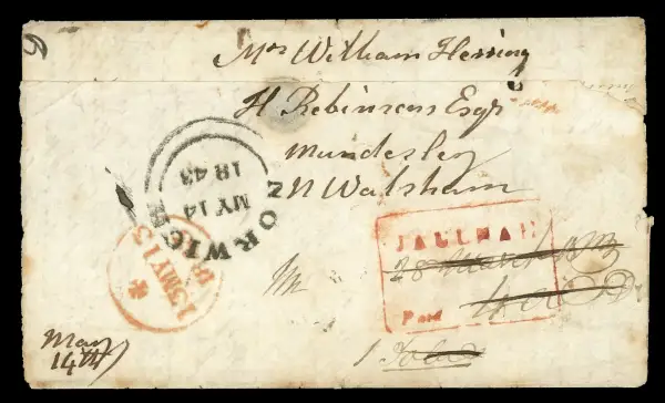 COV-1278 pre stamp cover