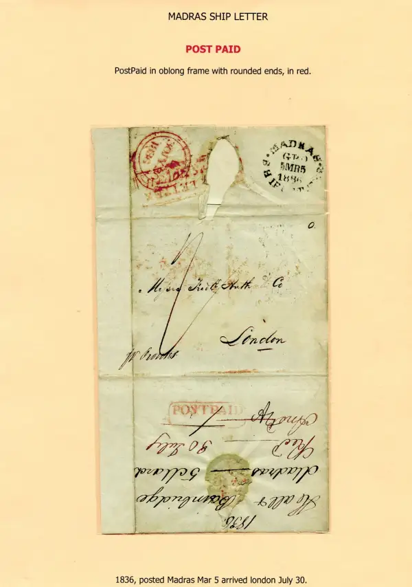 COV-1233 pre stamp cover