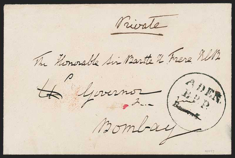 Aden FP 4 pre-1854 cover, Robert A. Siegel Auction Galleries lot 585