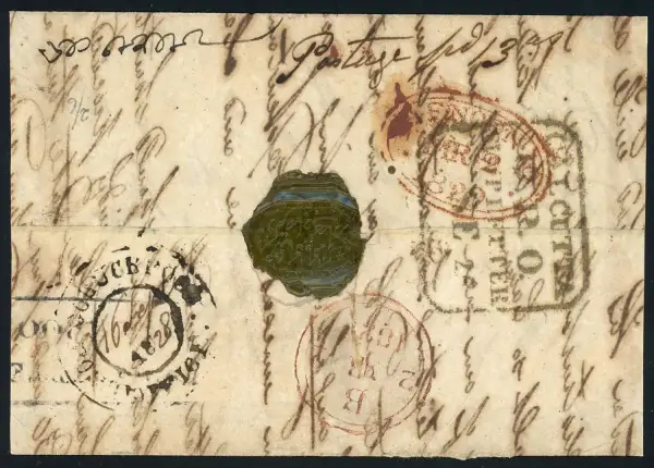 COV-1345 pre stamp cover