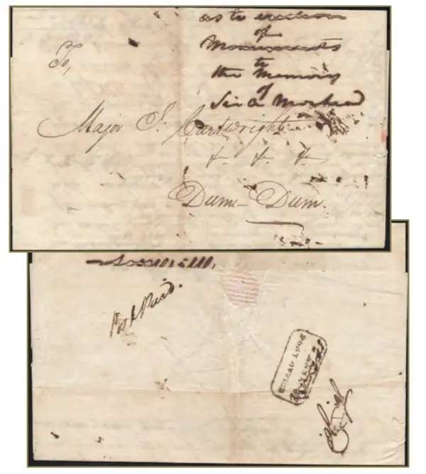 COV-1093 pre stamp cover